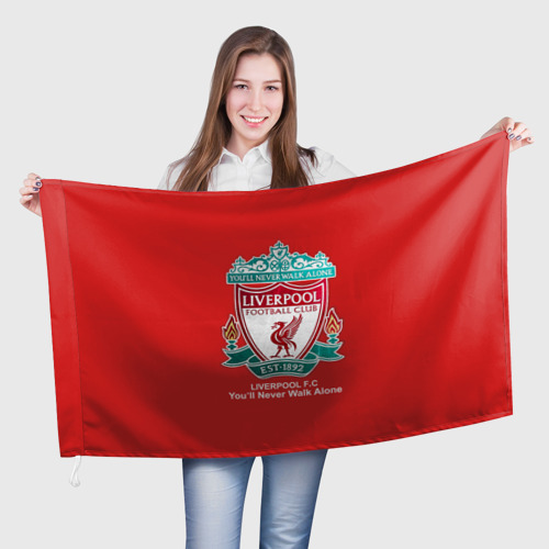 Флаг 3D Liverpool