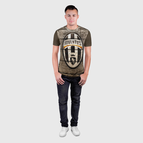 Мужская футболка 3D Slim Juventus, цвет 3D печать - фото 4