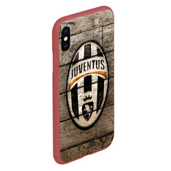 Чехол для iPhone XS Max матовый Juventus - фото 2