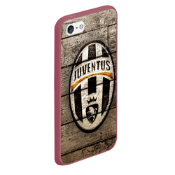 Чехол для iPhone 5/5S матовый Juventus - фото 2