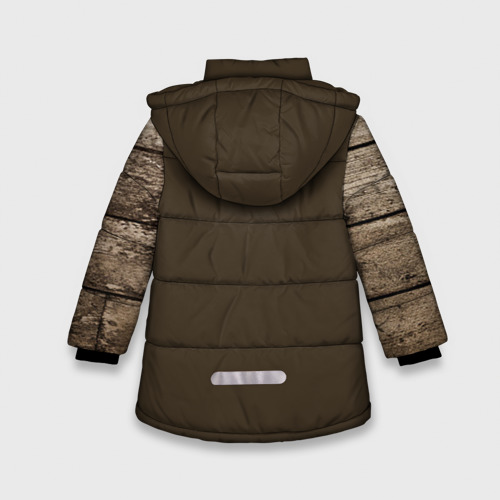 Зимняя куртка для девочек 3D Juventus, цвет черный - фото 2