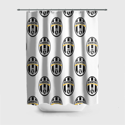 Штора 3D для ванной Juventus