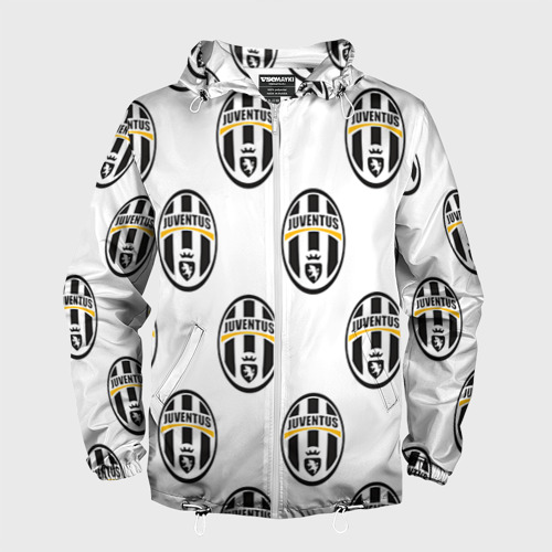 Мужская ветровка 3D Juventus Фото 01 Мужская ветровка 3D Juventus Фото 01