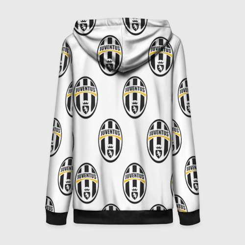 Женская толстовка 3D на молнии Juventus, цвет черный - фото 2