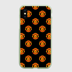 Чехол для iPhone XS Max матовый Manchester United