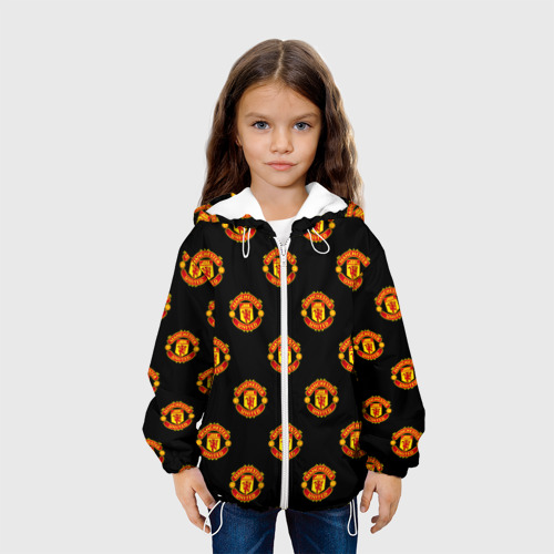 Детская куртка 3D Manchester United, цвет белый - фото 4