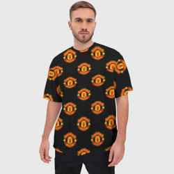 Мужская футболка oversize 3D Manchester United - фото 2