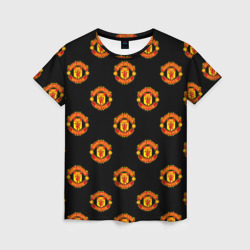 Женская футболка 3D Manchester United