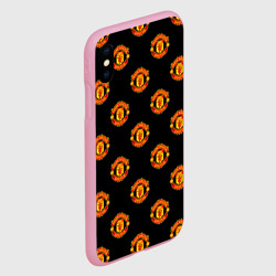 Чехол для iPhone XS Max матовый Manchester United - фото 2