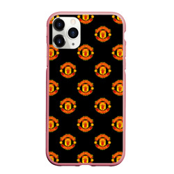 Чехол для iPhone 11 Pro Max матовый Manchester United