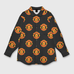 Мужская рубашка oversize 3D Manchester United