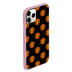 Чехол для iPhone 11 Pro Max матовый Manchester United - фото 2