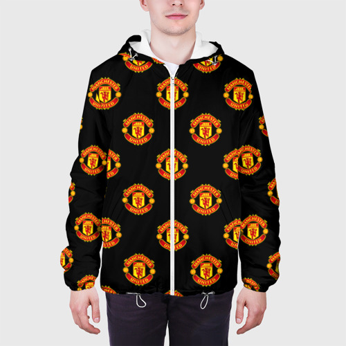 Мужская куртка 3D Manchester United, цвет 3D печать - фото 4