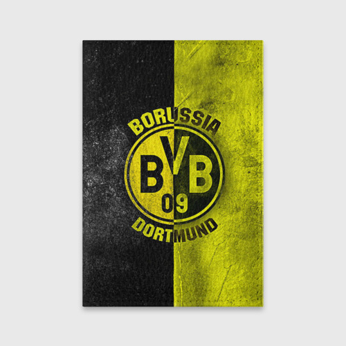 Обложка для паспорта матовая кожа BVB, цвет черный