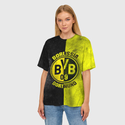 Женская футболка oversize 3D BVB - фото 2