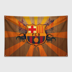 Флаг-баннер Barcelona