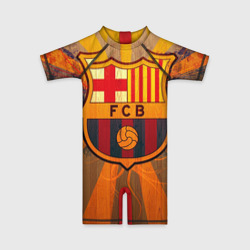 Детский купальный костюм 3D Barcelona