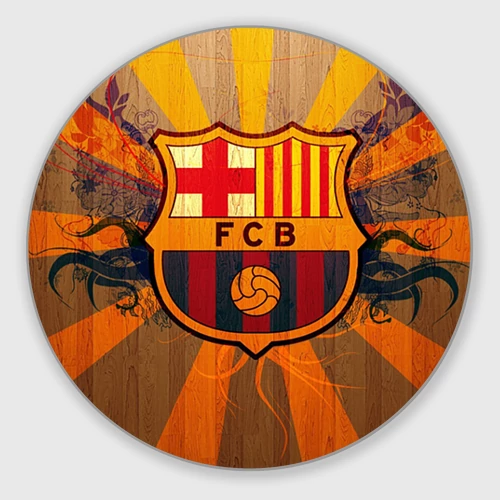 Круглый коврик для мышки Barcelona