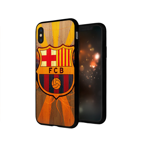 Чехол для Apple iPhone X силиконовый глянцевый Barcelona Фото 01 Чехол для Apple iPhone X силиконовый глянцевый Barcelona Фото 01