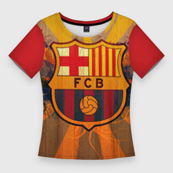 Женская футболка 3D Slim Barcelona
