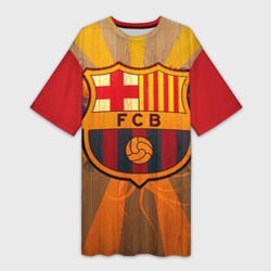 Платье-футболка 3D Barcelona