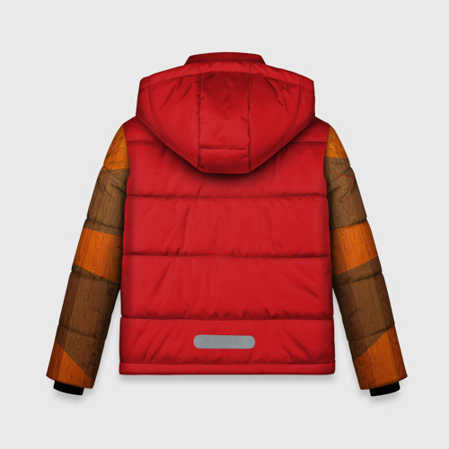 Зимняя куртка для мальчиков 3D Barcelona, цвет красный - фото 2
