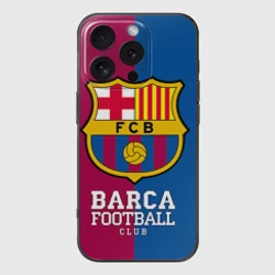 Чехол для iPhone 16 Pro Max силиконовый с защитой камеры Barca