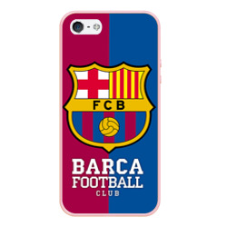 Чехол для iPhone 5/5S матовый Barca