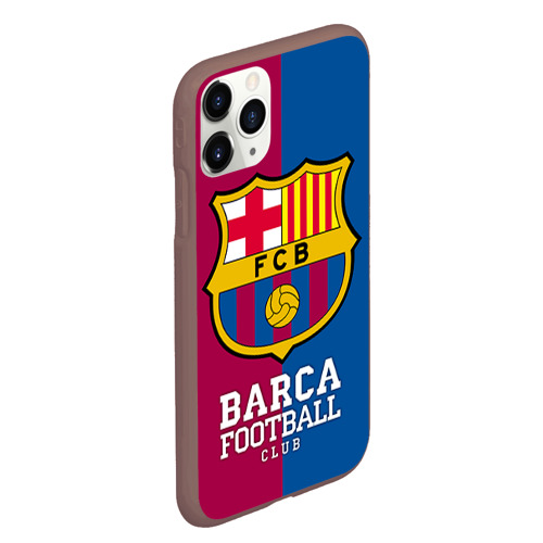 Чехол для iPhone 11 Pro Max матовый Barca, цвет коричневый - фото 3