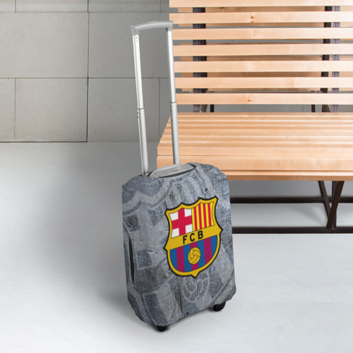 Чехол для чемодана 3D Barcelona, цвет 3D печать - фото 3