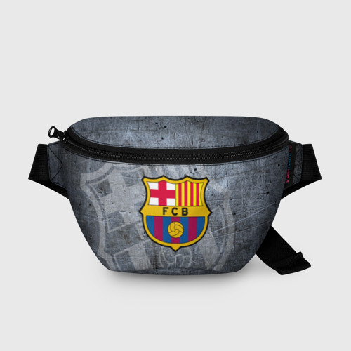 Поясная сумка 3D с принтом Barcelona, вид спереди #2