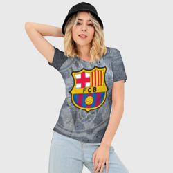 Женская футболка 3D Slim Barcelona - фото 2