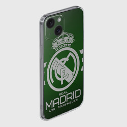 Чехол для iPhone 15 силиконовый с защитой камеры Real Madrid - фото 2