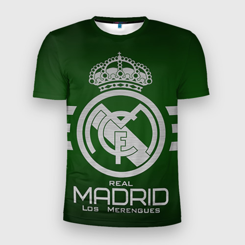 Мужская футболка 3D Slim Real Madrid