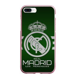 Чехол для iPhone 7Plus/8 Plus матовый Real Madrid