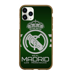 Чехол для iPhone 11 Pro Max матовый Real Madrid