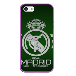 Чехол для iPhone 5/5S матовый Real Madrid