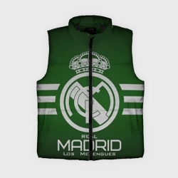Женский жилет утепленный 3D Real Madrid