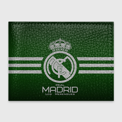 Обложка для студенческого билета Real Madrid, цвет черный