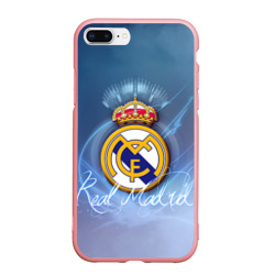 Чехол для iPhone 7Plus/8 Plus матовый Real Madrid