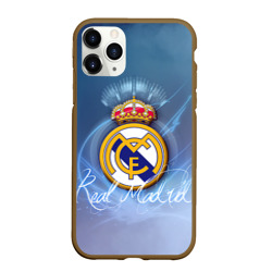 Чехол для iPhone 11 Pro Max матовый Real Madrid