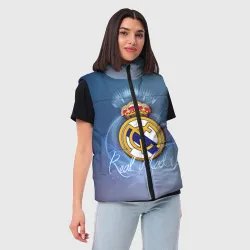 Женский жилет утепленный 3D Real Madrid - фото 2