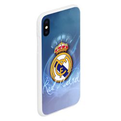 Чехол для iPhone XS Max матовый Real Madrid - фото 2
