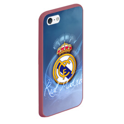 Чехол для iPhone 5/5S матовый Real Madrid - фото 2