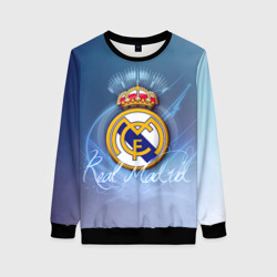 Женский свитшот 3D Real Madrid