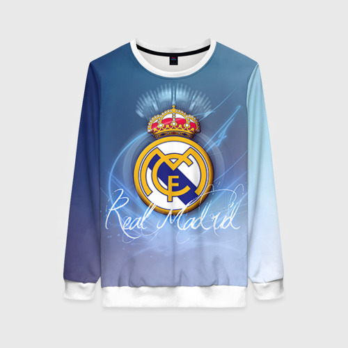 Женский свитшот 3D Real Madrid