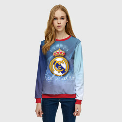 Женский свитшот 3D Real Madrid - фото 2