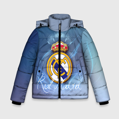 Зимняя куртка для мальчиков 3D Real Madrid, цвет красный