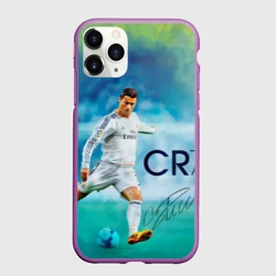 Чехол для iPhone 11 Pro матовый Ronaldo
