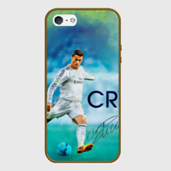 Чехол для iPhone 5/5S матовый Ronaldo